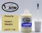 Preview: Porsche, Kalahri Metallic, LA1Y / Y4: 20ml Lackstift, von ATW Autoteile West.